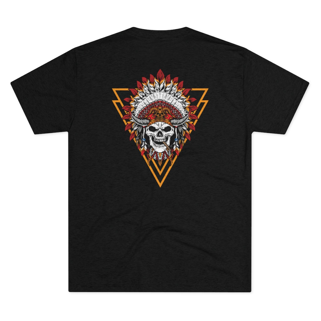 GreyFox Tribal Skull