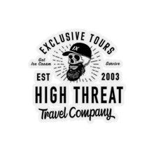 Load image into Gallery viewer, High Threat Travel Company Stickers
